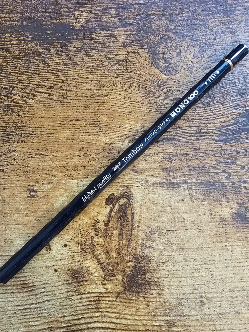 Tombow Mono 100 pencil with HB lead grade
